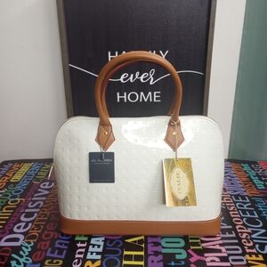 Superb Arcadia Off White Satchel